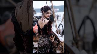 The ugly site of a piratelife 🤣 #piratelady #PirateLife #wetchlothes #wetlook