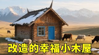 北京女孩扎根新疆村：130 平小木屋打扫一新，温馨屋里做美味，改造的幸福味太浓了 #改造