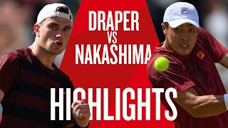 DRAPER DELIVERS ON HOME TURF 🔥 | HSBC Championships 2025 | LTA