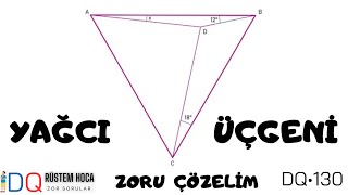 ZORU 130 (Yağcı Üçgeni)(Yağci triangle) #geometry #matematik #mathematics #olympiad #tyt #ayt #maths