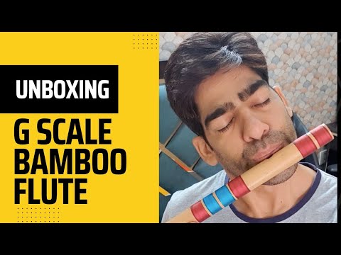 G Scale Flute Unboxing | Flute for Beginners |  The Govind Flute Review | Vidyadhar Sharma