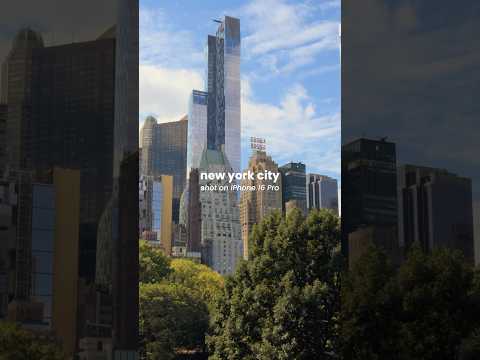 Some shots of NYC on iPhone 16 Pro #tech #iphone #travel