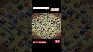 best TH13 war base part 17 #clashofclans #coc #gaming #warbase
