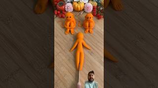 Making monkey with clay || orange monkey #cute #funny #monkeyart #monkeylove #monkey #artwork