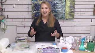Mixed Media Tutorial with Sandra Duran Wilson - Travel and Packing Tips