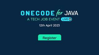 OneCodeWeekends | Java Developers