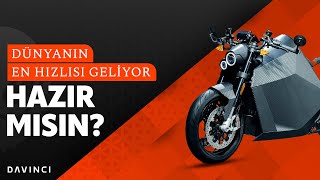 Davinci'nin yeni elektrikli motosikleti DC100 Türkiye yolları için gün sayıyor