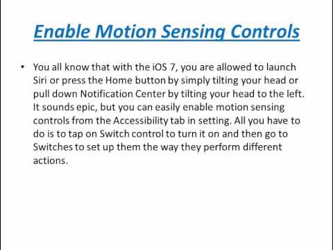 Hidden iOS 7 Features That You Might Have Missed Out!