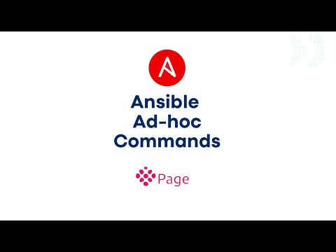 Ansible ad-hoc Commands | Page Cloud Academy | Ansible #Page_Cloud_Academy #ansible