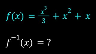 From Cubic Chaos to Clean Inverse – Watch This!