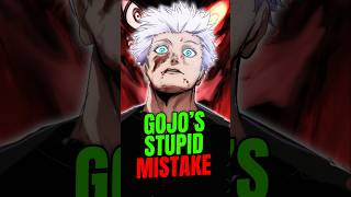 Gojo’s STUPID Mistake That Got Him Killed After Beating Sukuna 💀 JUJUTSU KAISEN