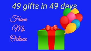 49 gifts in 49 days from Ms Octane day 31