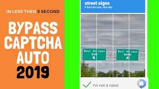 free Google Recaptcha Bypass I'm not robot Automatic Solving 2019 (captcha solver)