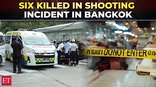 Bangkok mass shooting: 6 killed after gunman opens fire at food market amid Thai-Cambodia conflicts