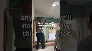 Drywall and Greenboard Install for Bathroom Remodel