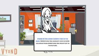 one of The most common English idioms with example.