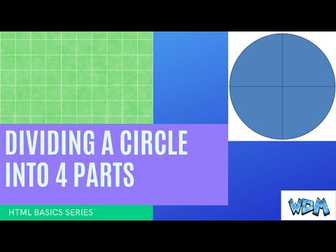 Dividing a circle & a rectangle