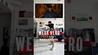 WEAK HERO CLASS 2 BAKU 🥊 The Strongest Fighter #weakheroclass2 #whc2 #baku #ryeoun #parkjihoon