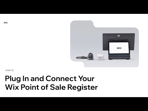 How to Plug In and Connect Your Wix Point of Sale Register | Wix