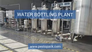 Pure Water Plant Machines Small Business Mineral Water Bottling Plant Machines PESTOPACK