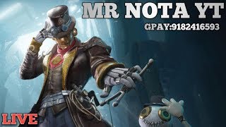 || PUBG MOBILE LIVE|| #MRNOTAYT|| DONATIONS ON SCREEN 9182416593||