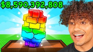 Spending $8,590,392 For The NEW GIANT PINECONE SEEDS In Grow A Garden..