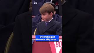 Prince Louis steals the show at VE Day celebration
