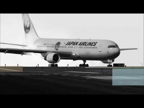 X-PLANE 11 flightfactor 767-300ER ROAH Landing