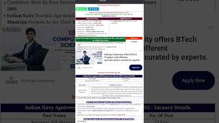Navy New Vacancy 2025 | Indian Navy Tradesman Recruitment 2025 | Indian Navy Online Form 2025
