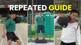How to improve Repeated Lift & Carry for British Army 🇬🇧& Singapore Police 🇸🇬|