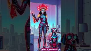 #shortsvideo #AIArt #ScifiArt #Futuristic #NeonVibes #Cyberpunk #DigitalArt #Shorts #ไวรัล