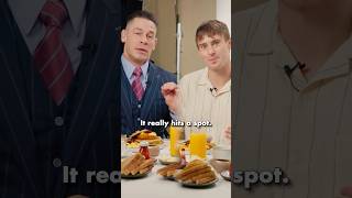 John Cena answers Idris Elba’s questions about American Breakfast!