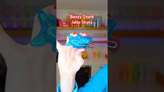 Boozy Shark Jell-O shots with an extra shot inside! 🦈 #sharkweek #jelloshot #shark #seltzpert