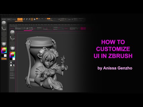 Tutorial: How to Customize UI in Zbrush