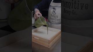 The soap makers drop swirl