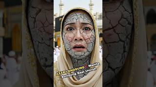 AZAB LANGSUNG‼️ Wanita Sombong Saat Umroh, Tiba-Tiba Membatu di Depan Ka'bah!