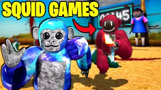 Can I SURVIVE Scary Baboon SQUID GAMES???