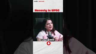 Honesty effect in UPSC | Saloni Khanna | Upsc interview
