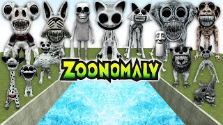 SPARTAN KICKING ZOONOMALY MONSTERS FAMILY in DEEP ICE (Garry's Mod Sandbox)