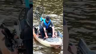 The Wilderness Recon's pedal drive system is unmatched. #kayak #kayakfishing #fishing #angler