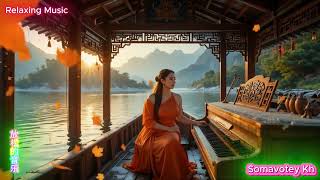 guzheng zither bamboo paino relaxing music traditional chinese music#song #shorts #short #shortvideo