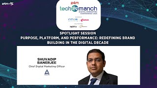 Purpose, Platform & Performance | Shuvadip Banerjee at e4m TechManch 2025