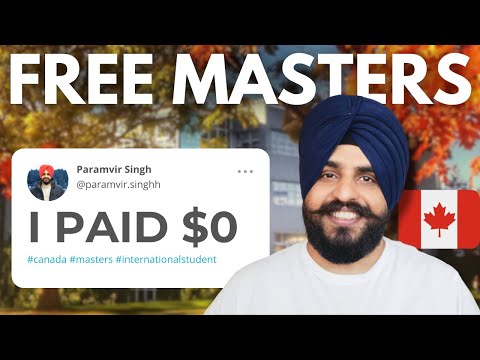 Master’s Degree in Canada for FREE in 2025? Here’s How I Did It! 🇨🇦🤫