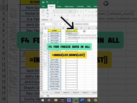 Stop Doing This in Excel! Do THIS Instead! ⚠️✅ #EXCEL #SHORTS #TRENDING #VIRAL
