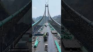 世界桥梁看中国，中国又一超级工程，花江特大桥，建成后将再一次刷新世界最高大桥纪录，高度692米，跨度达到了惊人的2689米！#超级工程 #中国基建 #基建狂魔#中国桥梁 #花江特大桥 #贵州