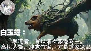 道人肆志，真人無憂｜躺平原來是修仙｜白玉蟾：學道者，首以清心寡慾為主。高枕茅簷，肆志竹窗，方是道家逸品。｜真教｜檉師