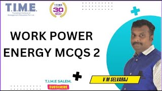 WORK POWER ENERGY MCQS 2 FOR JEE & NEET ASPIRANTS