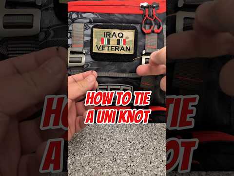 This Knot Just Works – Uni Knot Tutorial #uniknot #tutorial #fishingknot #fishing #howto #angler