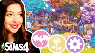 Each Treehouse is a Different Aesthetic in The Sims 4