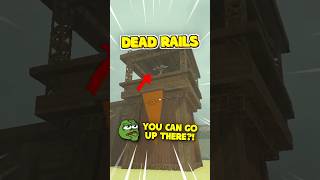 You can climb up the Ballista Tower?! 😲🏹 #roblox #deadrails
